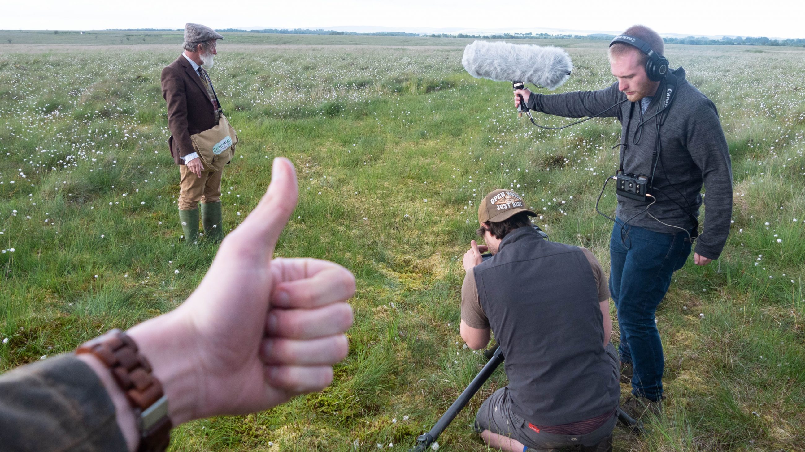 Filming in Fields - Behind the Scenes of Carbon Farmer with Andy Clark, Peter Baumann, Benjamin Sadd and Melvyn Rawlinson